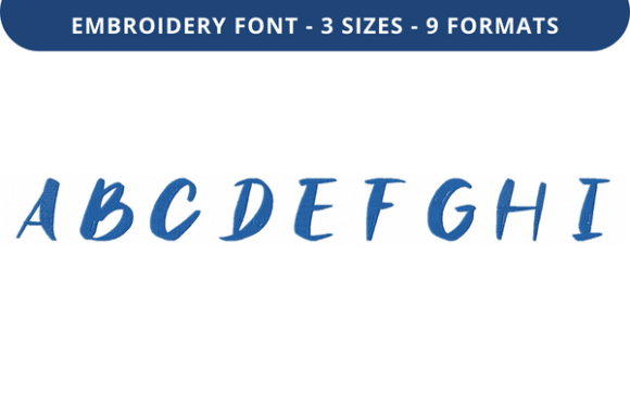 Abbert on Brush Font a to I Review