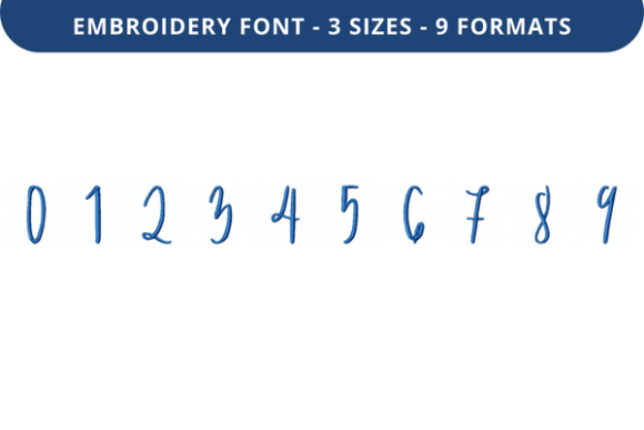 Alphonsine Font 0 to 9: An Embroidery Designer's Review