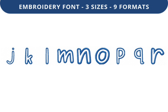 Bright Young Owl Font J to R