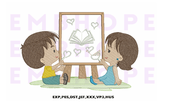 Children Drawing Embroidery Review