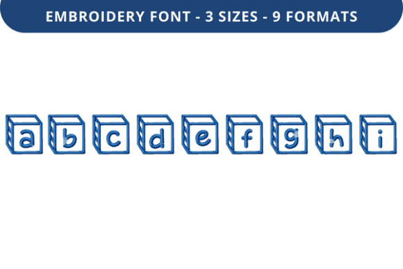 Corner Block Font a to I: A Designer's Review