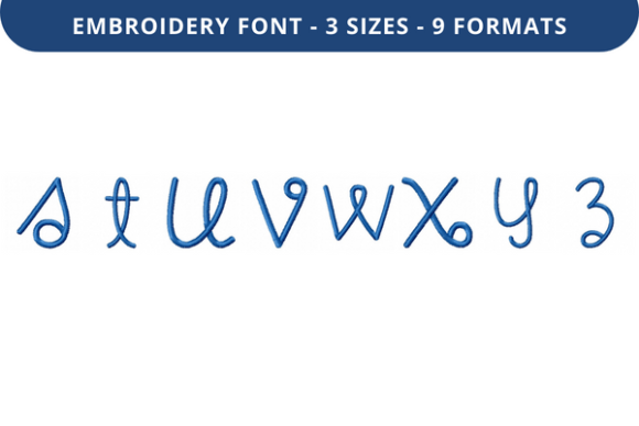 Dear Doily Font S to Z: Seasonal Embroidery Review