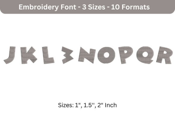 Minnie Font J to R: A Seasonal Embroidery Review