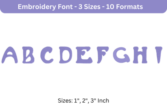 Mucha French Font a to I: A Designer’s Honest Take on Stitching It