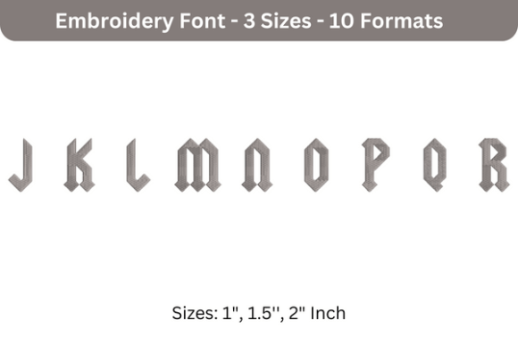 Yeller Font J to R – A Designer’s Review for Boutique Apparel